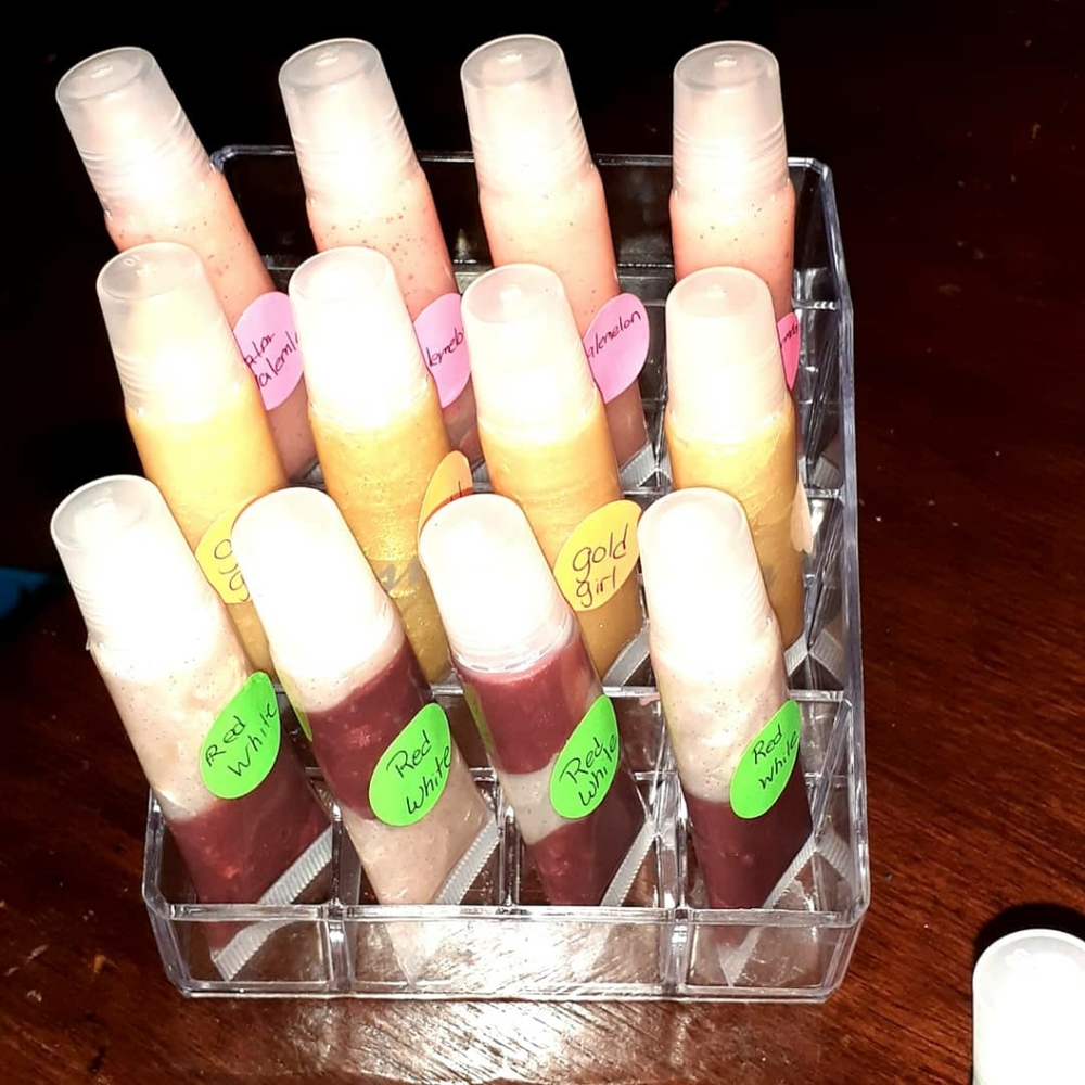 Homemade lip gloss